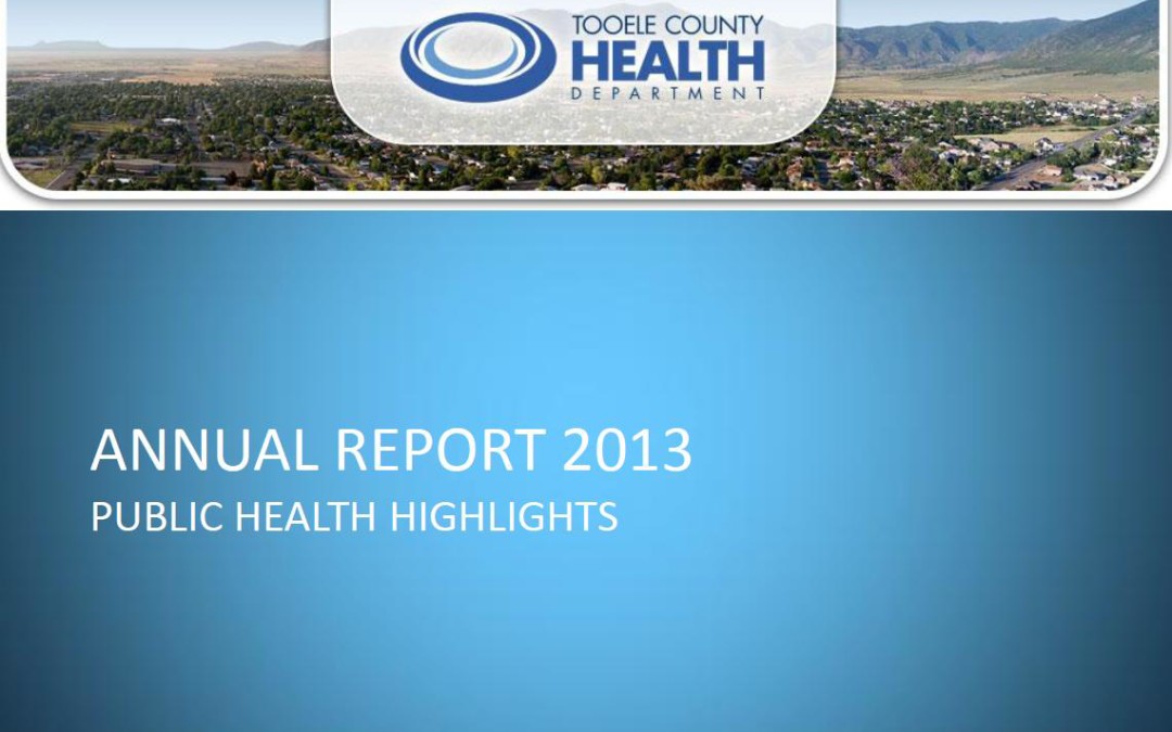 Annual Report 2013 – Public Health Highlights