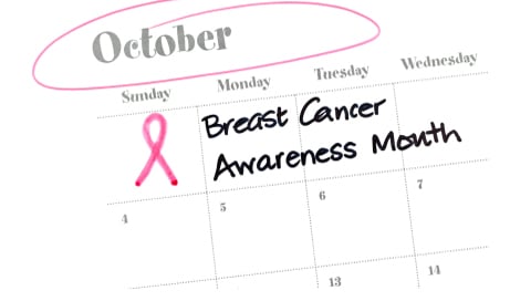 October is Breast Cancer Awareness Month!  The best protection is early detection