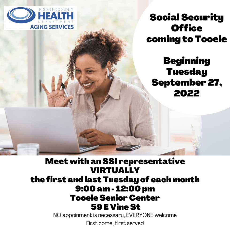 Social Security services available at 59 E. Vine Street in Tooele